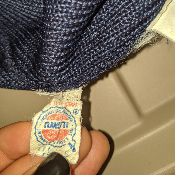 Vintage Size 16 Navy Skirt ILGWU Made In USA - Picture 7 of 15